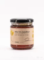 Pot de 250g de miel de jujubier royal (Sidr Malaki) du Yémen, conditionné artisanalement.