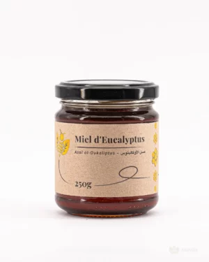 Pot de miel d’Eucalyptus du Maroc – Naturel et Bienfaisant