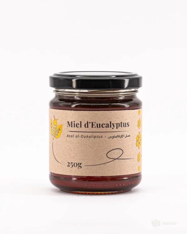 Pot de miel d’Eucalyptus du Maroc – Naturel et Bienfaisant